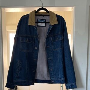Old Navy Denim Jacket with Contrast Collar